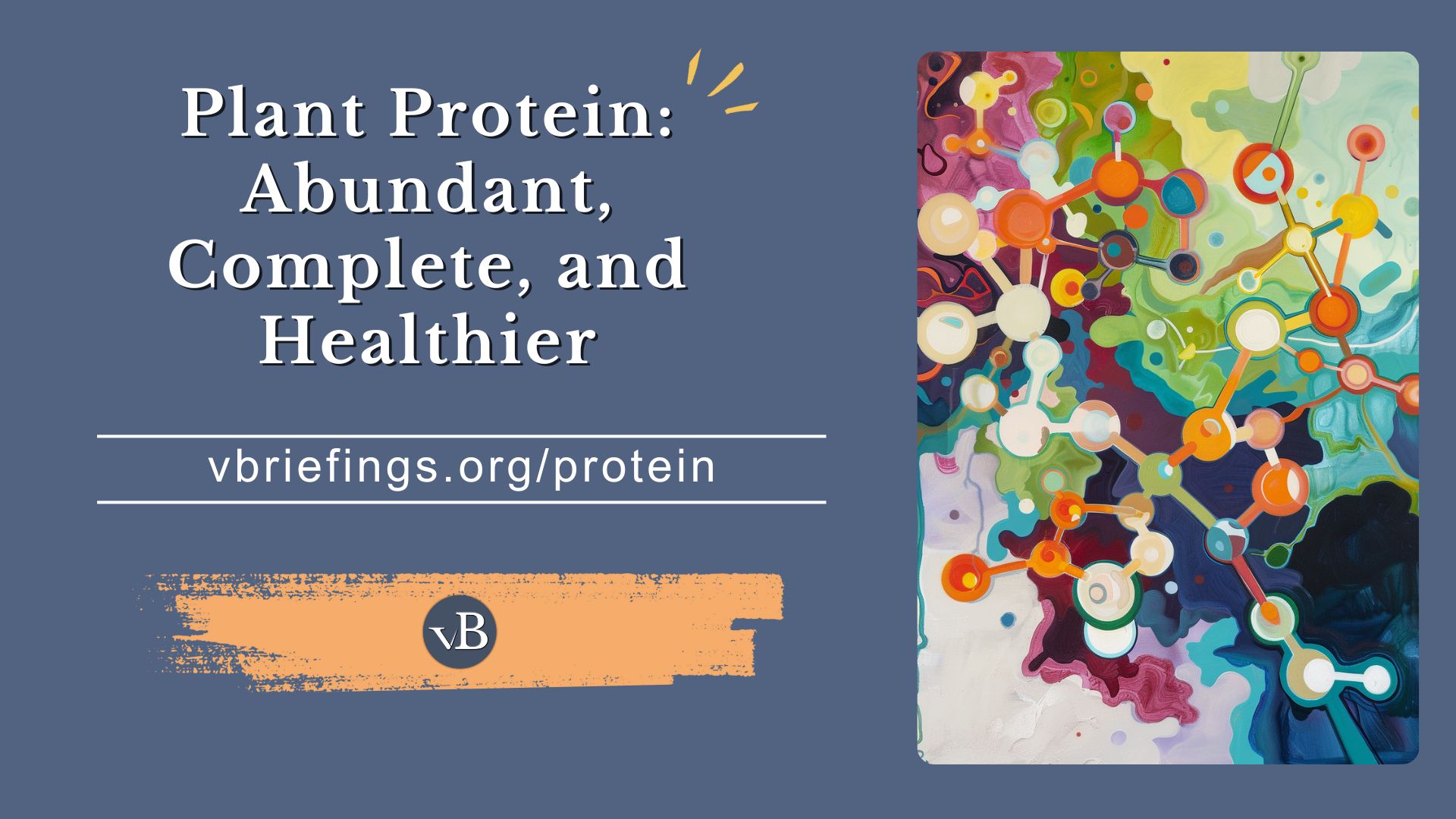 This is the featured image for the briefing on protein.